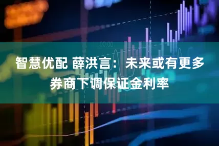 智慧优配 薛洪言：未来或有更多券商下调保证金利率