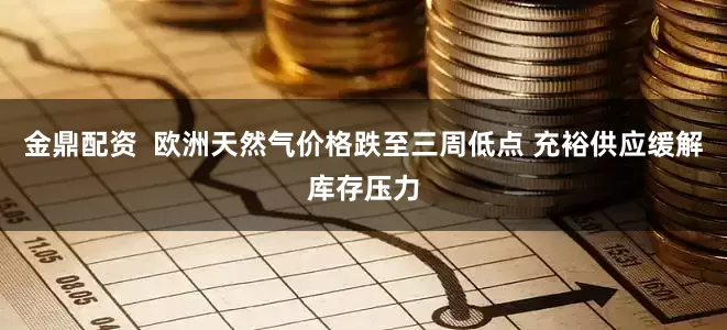 金鼎配资  欧洲天然气价格跌至三周低点 充裕供应缓解库存压力